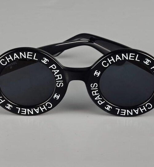 Chanel CC Logo Round Sunglasses