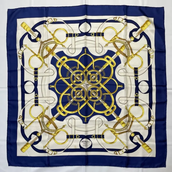 Hermès Silk 90 Carré Scarf