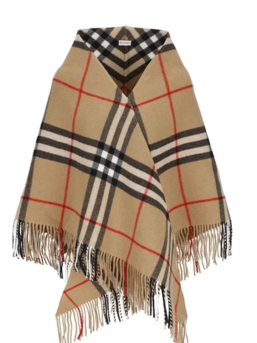 Burberry Check Cashmere Scarf