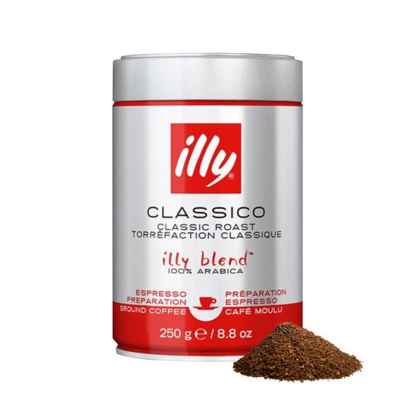 Illy Classico Ground Coffee 250g